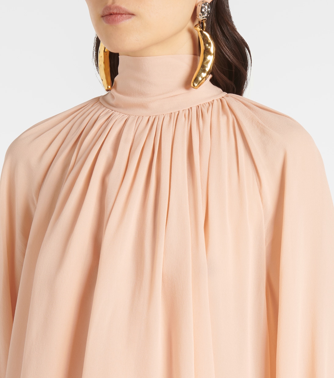 Robe midi en soie | Chloé