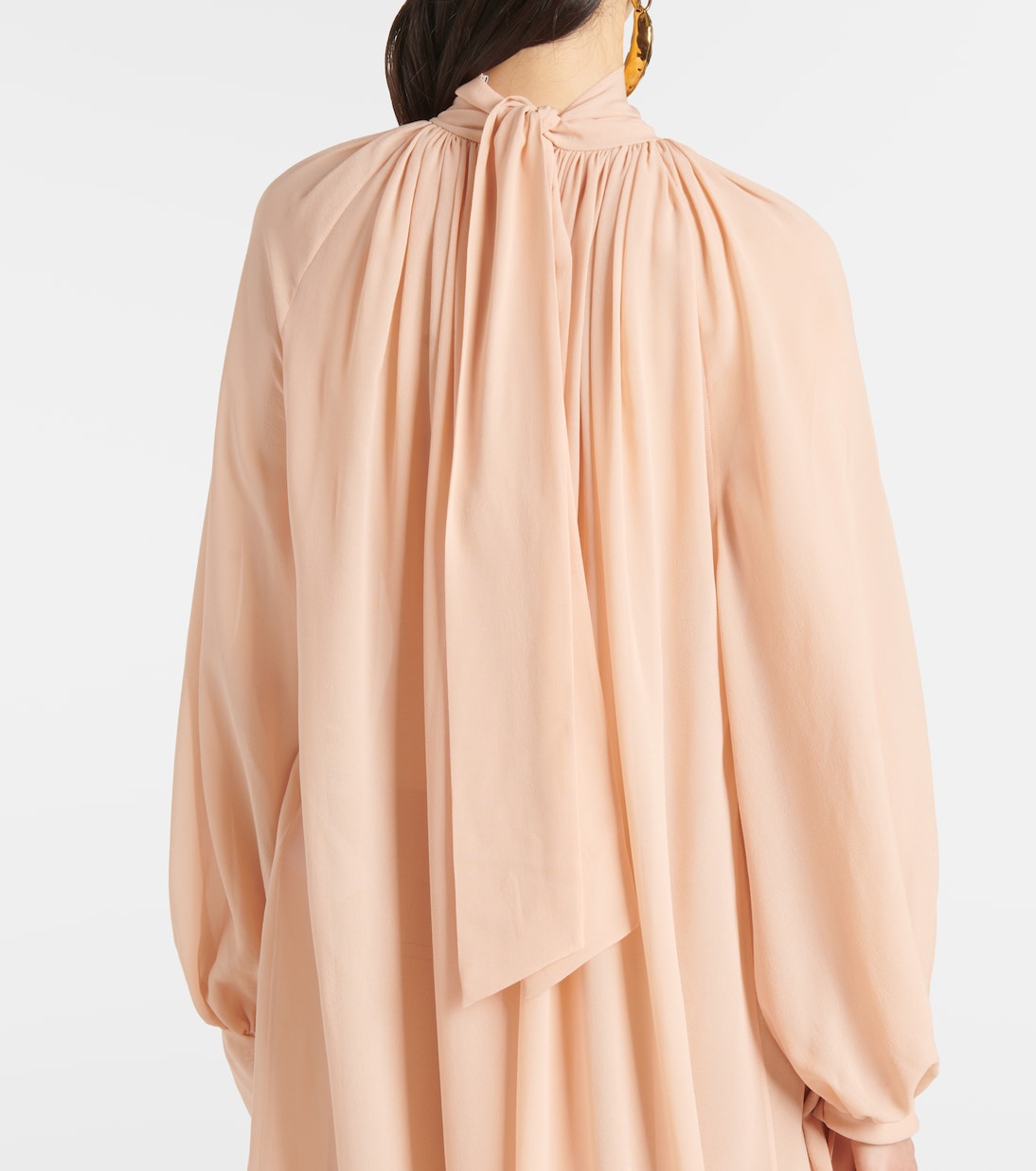 Robe midi en soie | Chloé