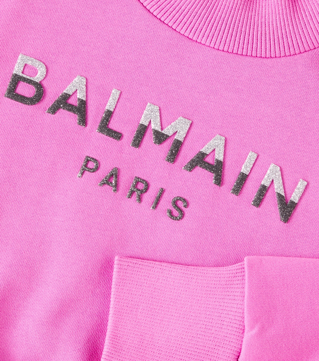 Sudadera de algodón con logo | Balmain Kids