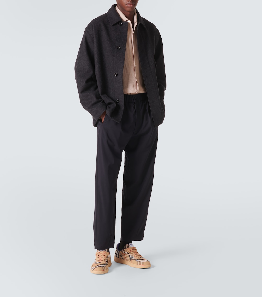 Sneakers Burberry Check in canvas | Burberry