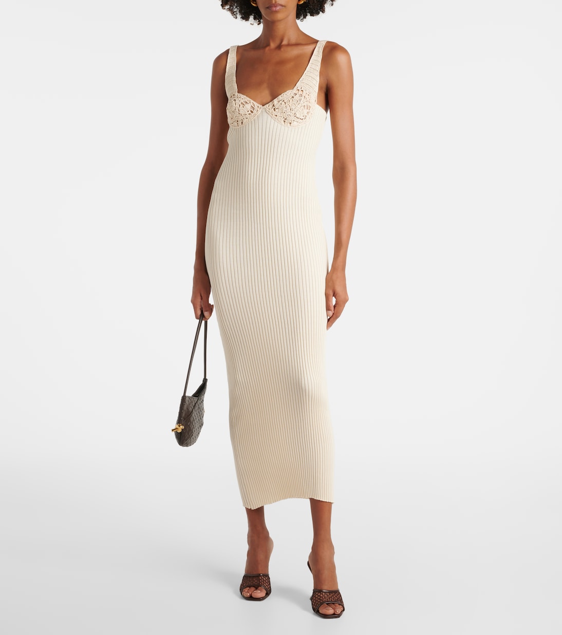 Robe midi en coton | Magda Butrym