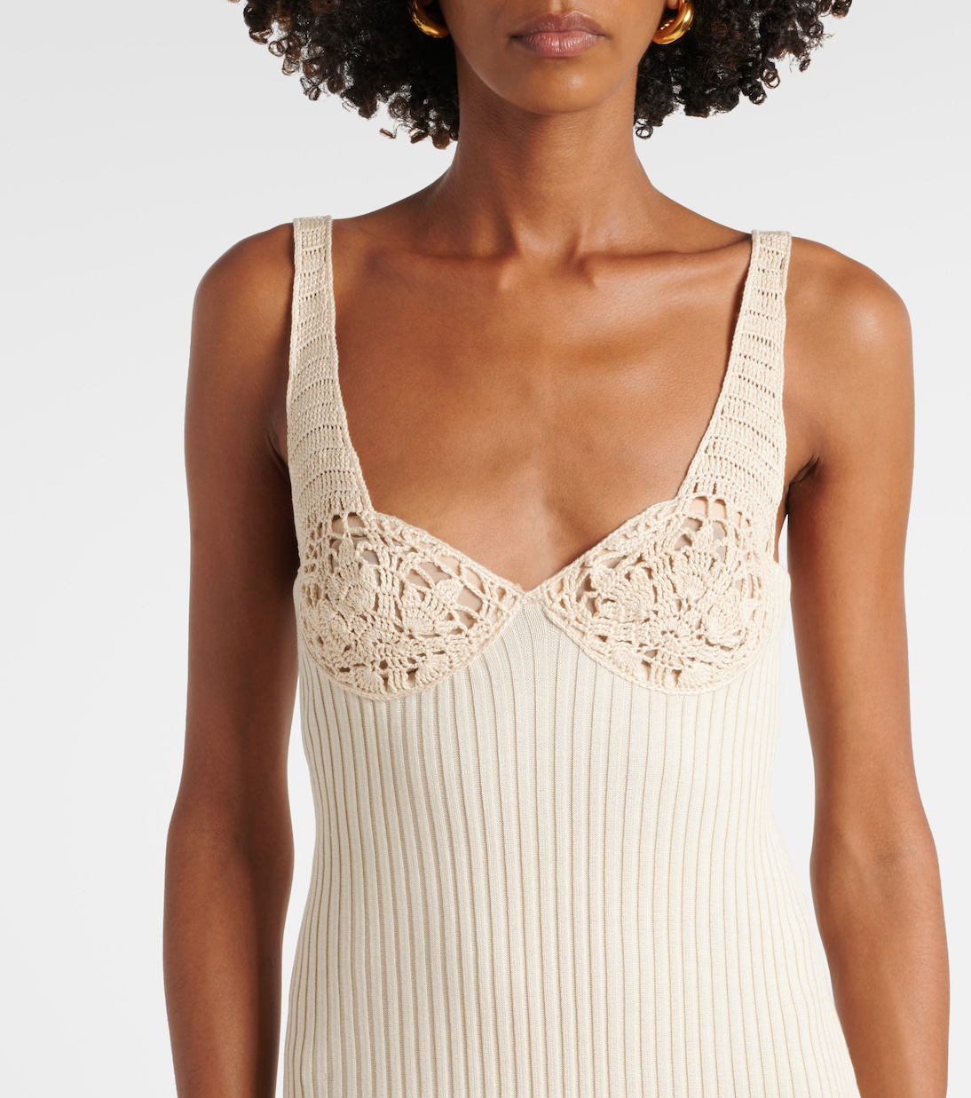 Robe midi en coton | Magda Butrym
