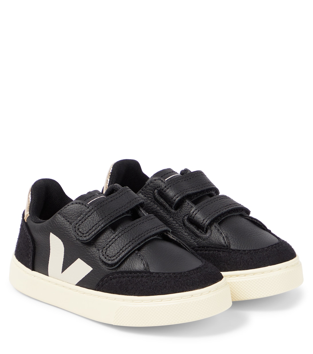 Sneakers V-12 in pelle e suede | Veja Kids