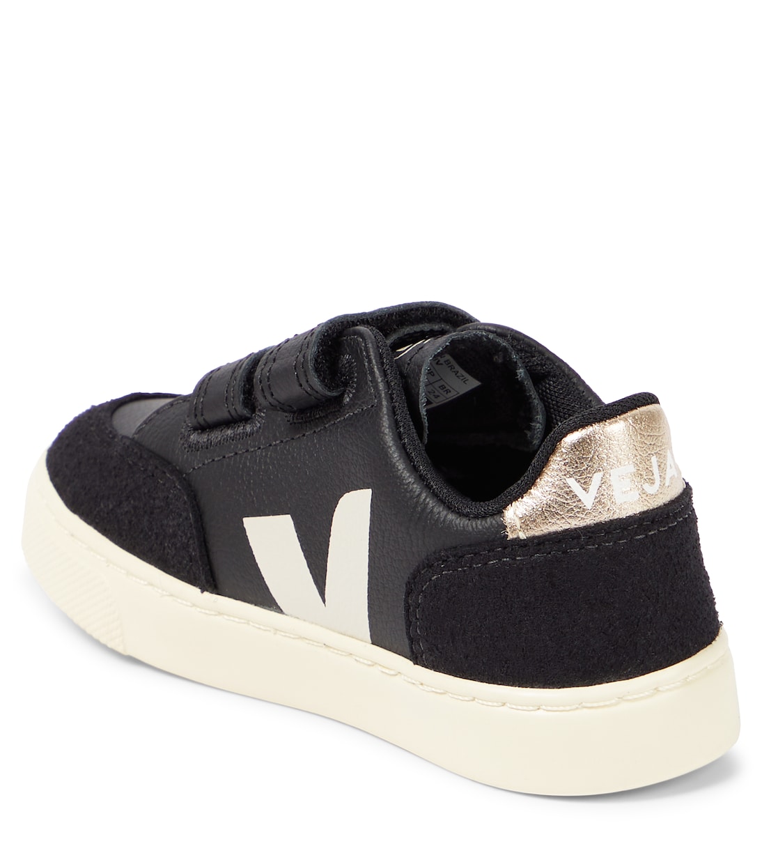 Sneakers V-12 in pelle e suede | Veja Kids