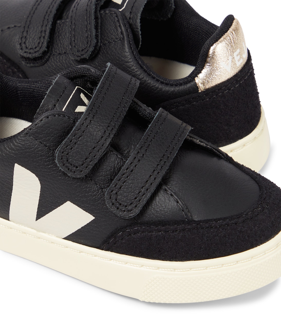 Sneakers V-12 in pelle e suede | Veja Kids