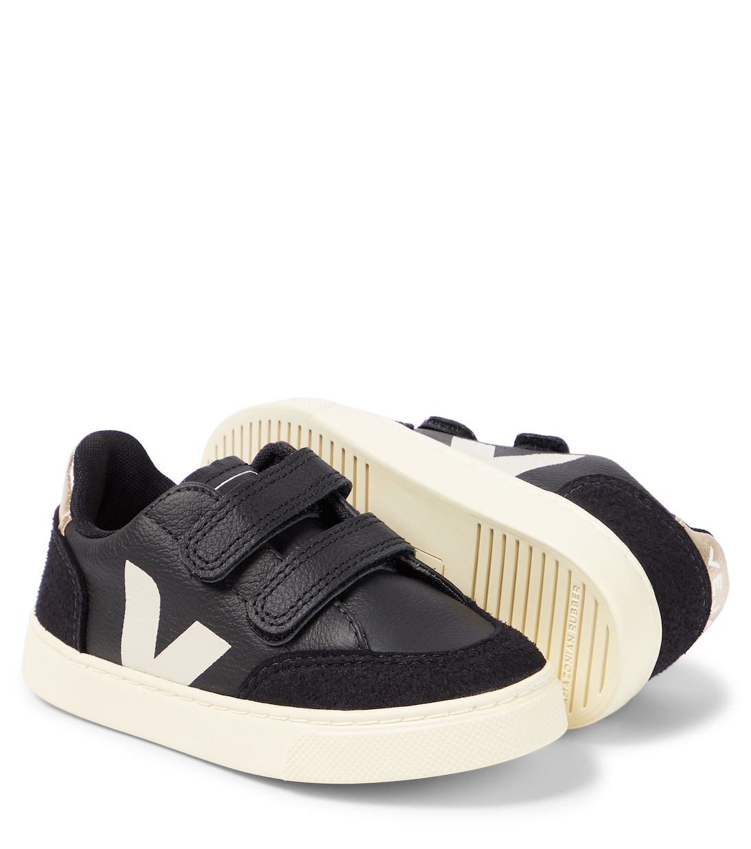 Sneakers V-12 in pelle e suede | Veja Kids