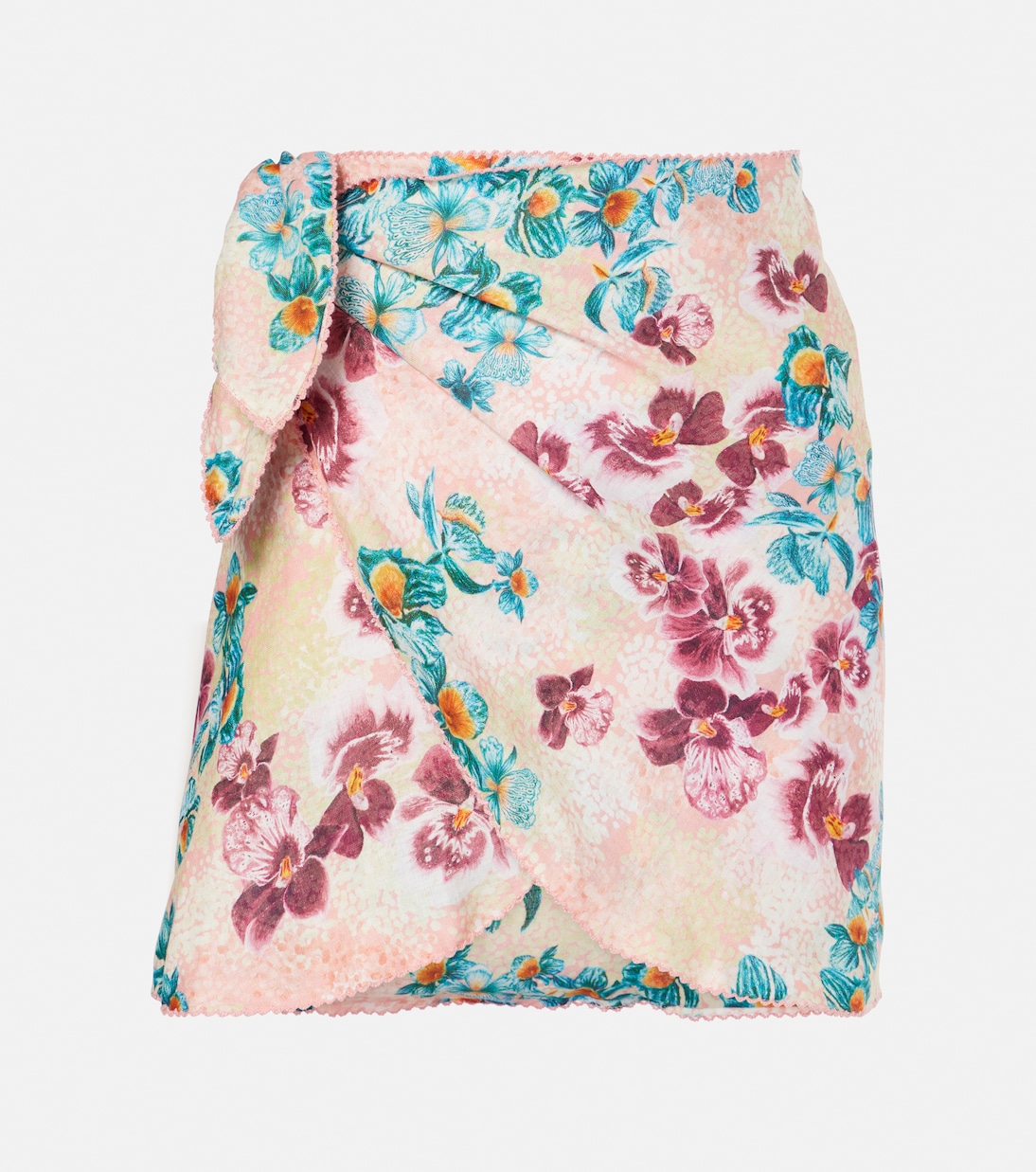 Pareo Agustina Prado in lino | Agua by Agua Bendita