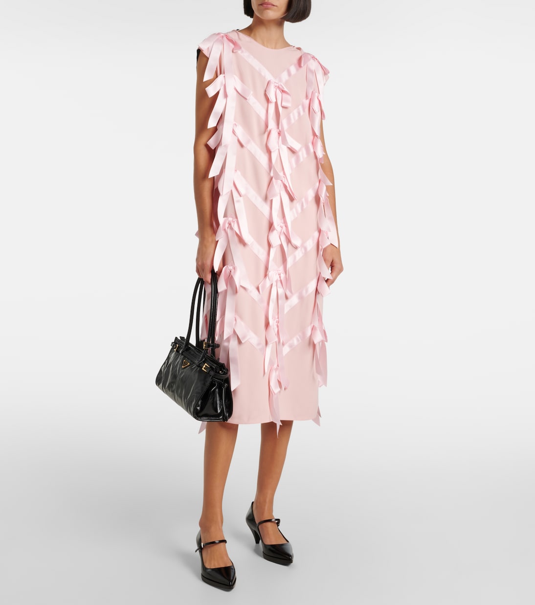 Escarpins en cuir à logo | Prada