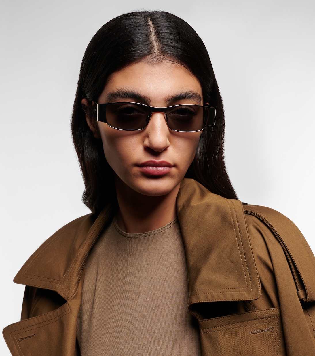 Occhiali da sole rettangolari | Saint Laurent