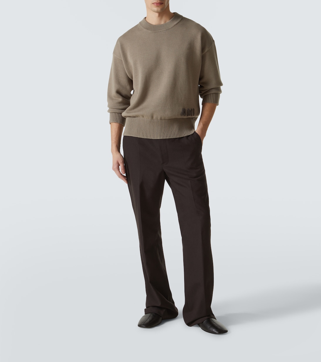 Cotton and wool sweater | Ami Paris