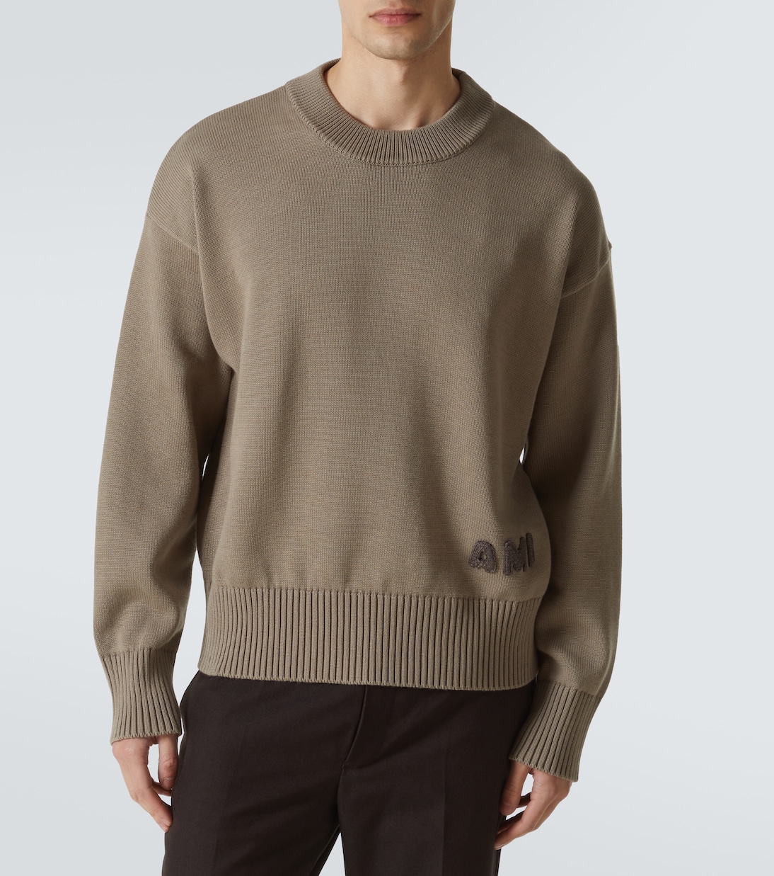 Cotton and wool sweater | Ami Paris