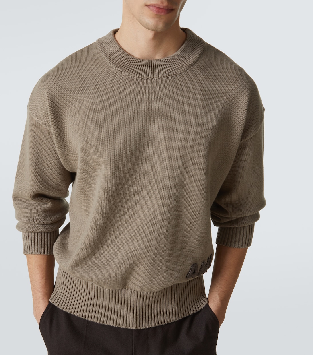 Cotton and wool sweater | Ami Paris