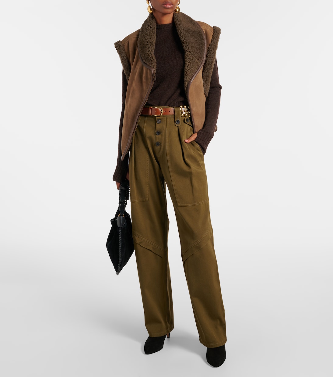 Pantalones cargo Jemma de algodón | Isabel Marant