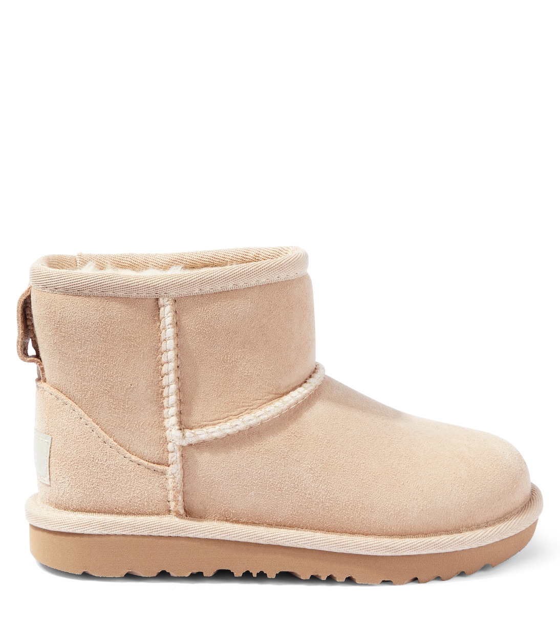 Classic Mini II suede boots in beige UGG Kids Mytheresa