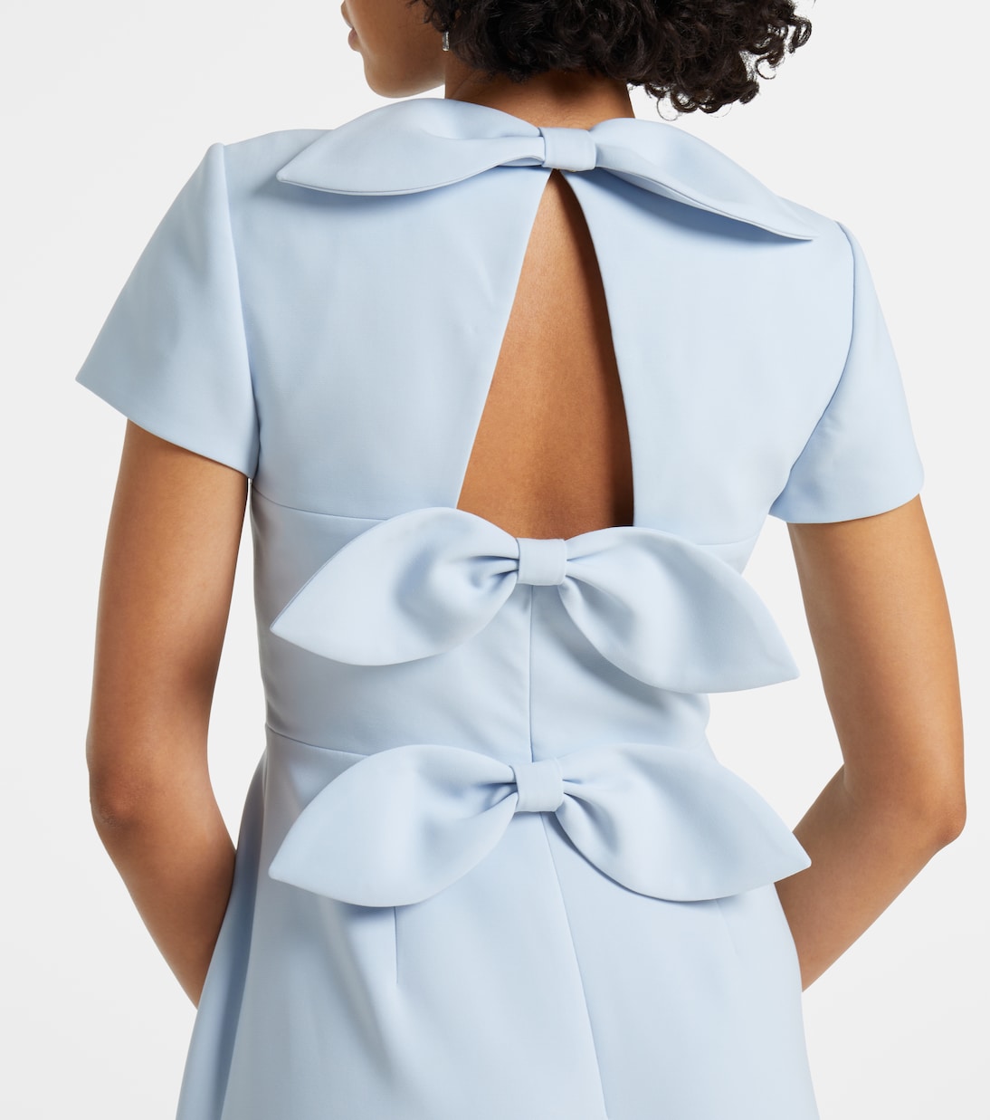 Robe longue en crêpe | Carolina Herrera