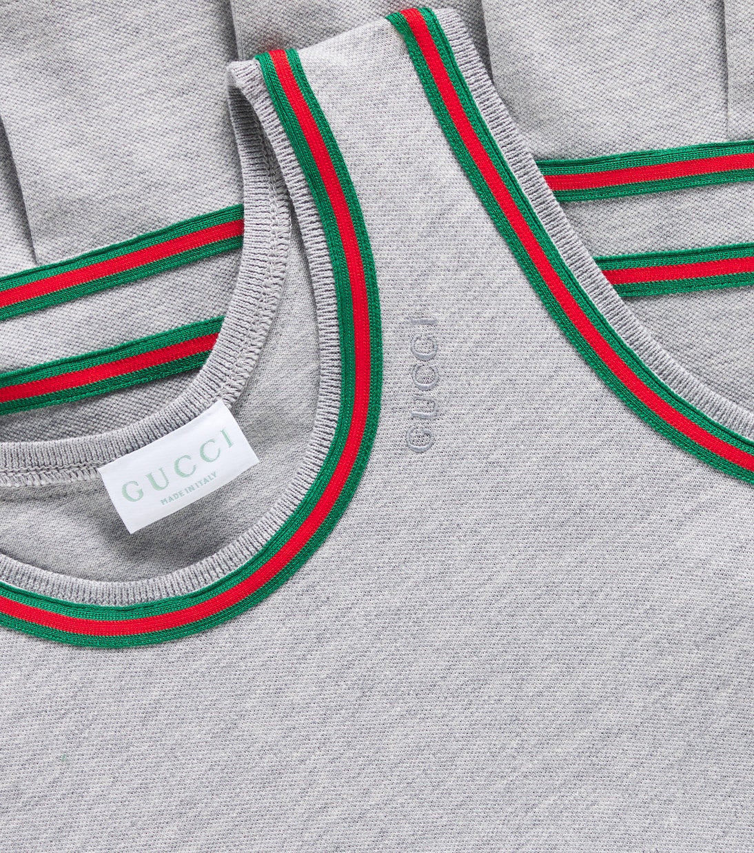 Kleid Web Stripe aus einem Baumwollgemisch | Gucci Kids