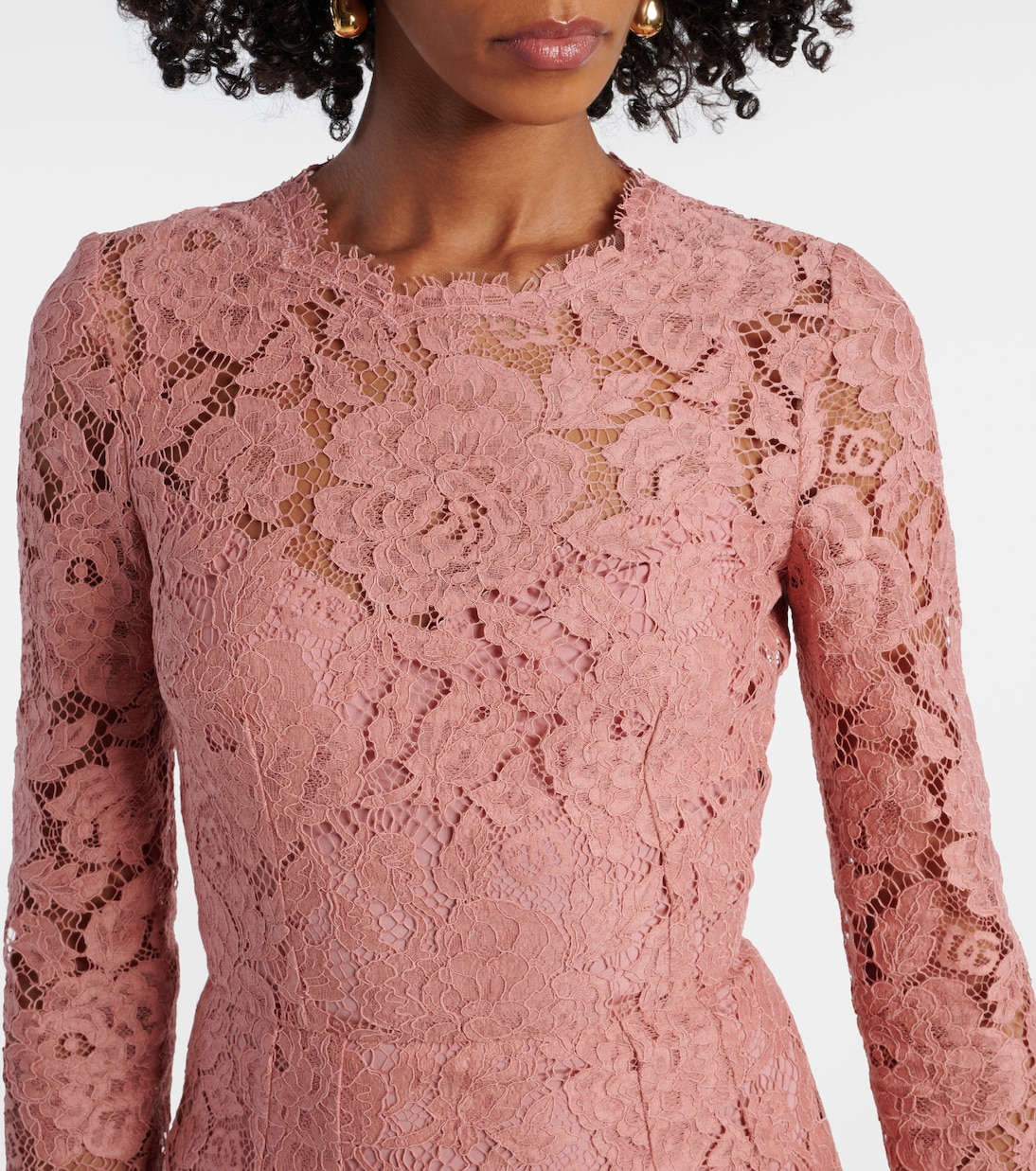 Lace midi dress | Dolce&Gabbana