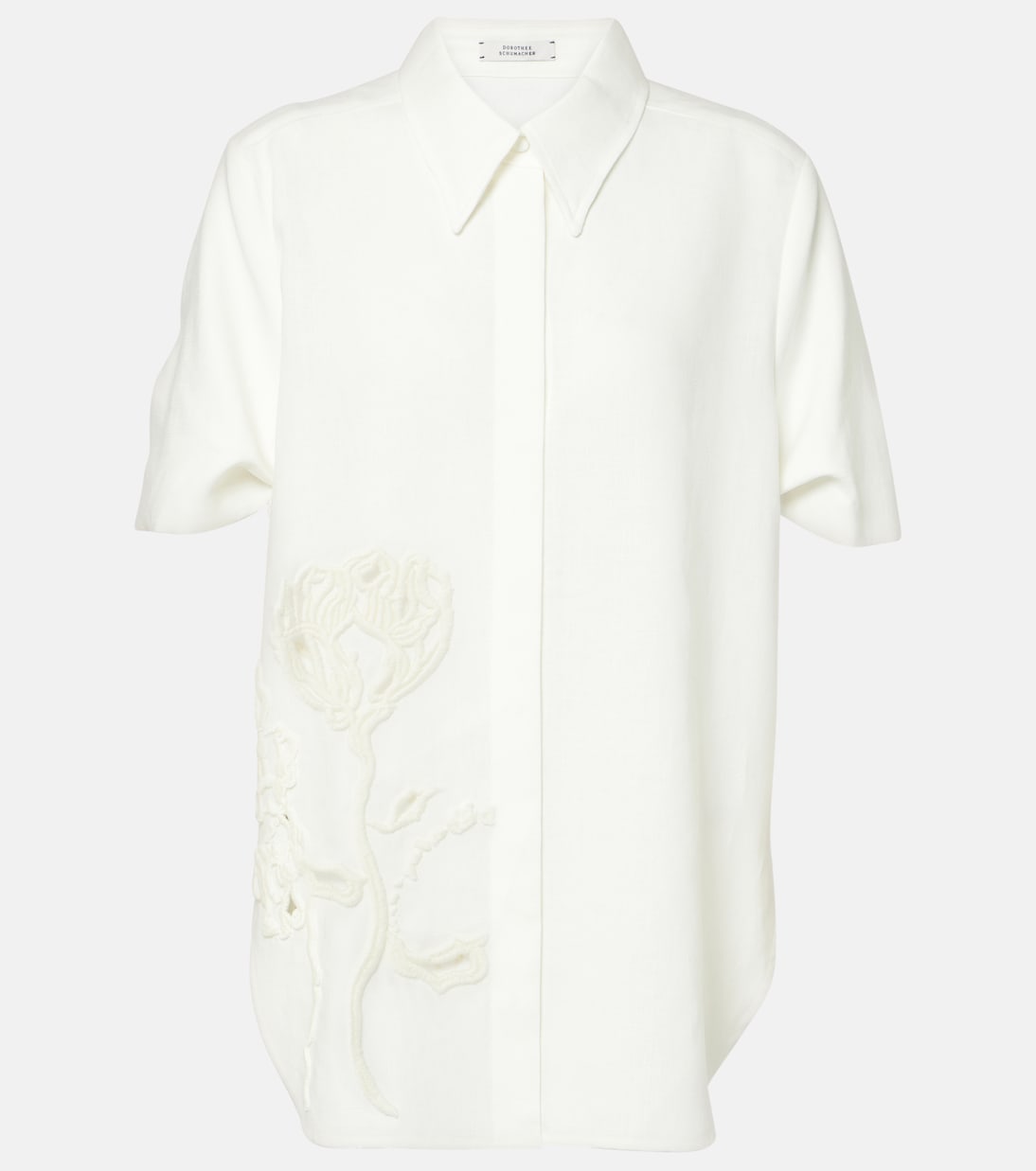Camisa Embroidered Beauty de lino | Dorothee Schumacher