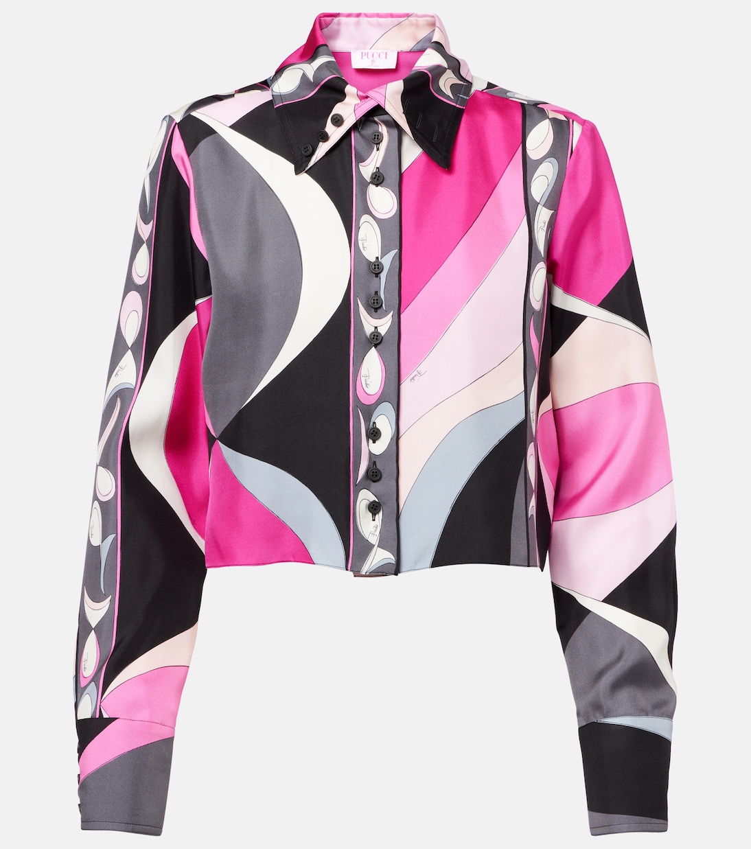 Camicia Pesci in twill di seta | Pucci