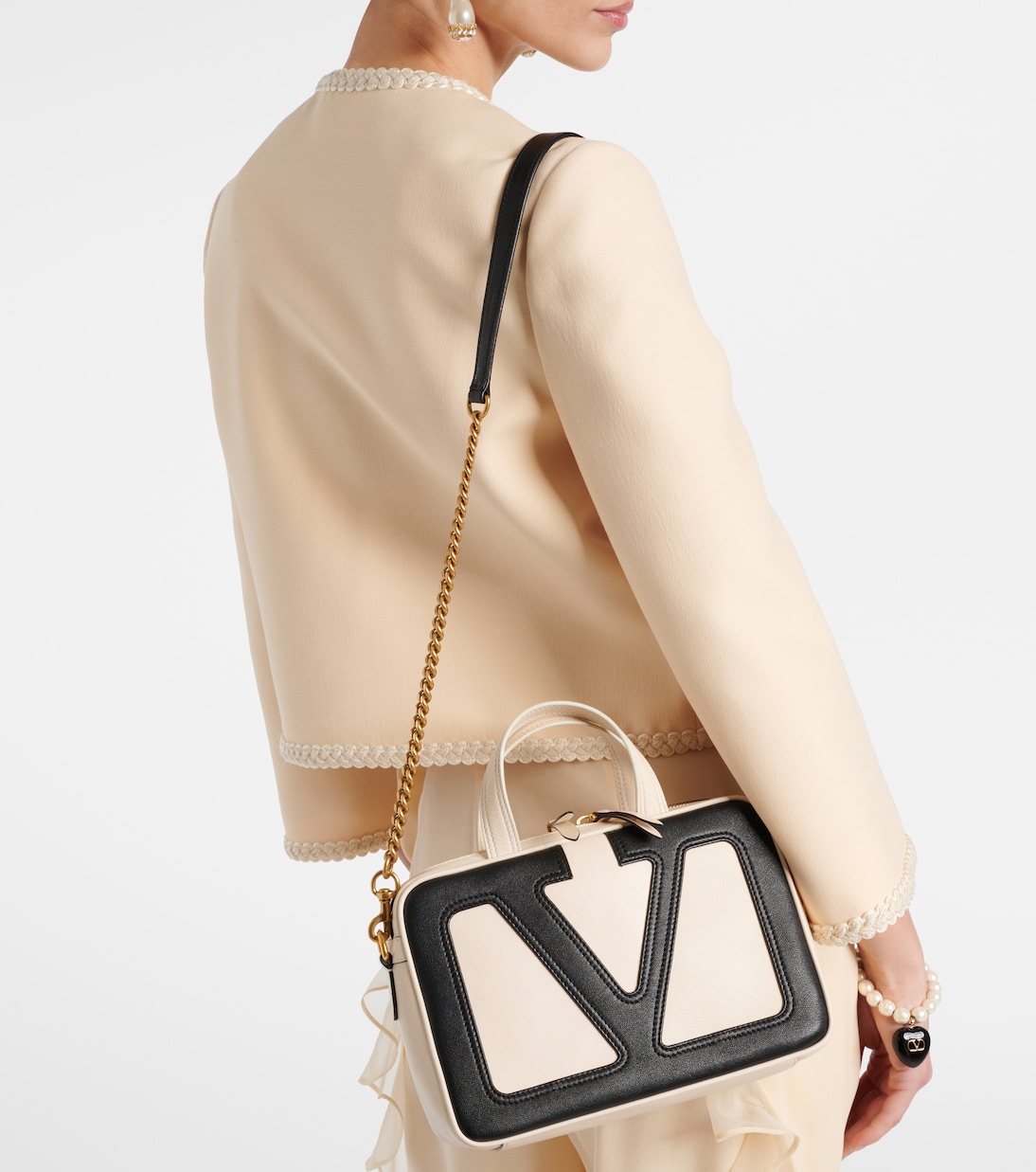 Borsa Viva Superstar VLogo in pelle | Valentino Garavani