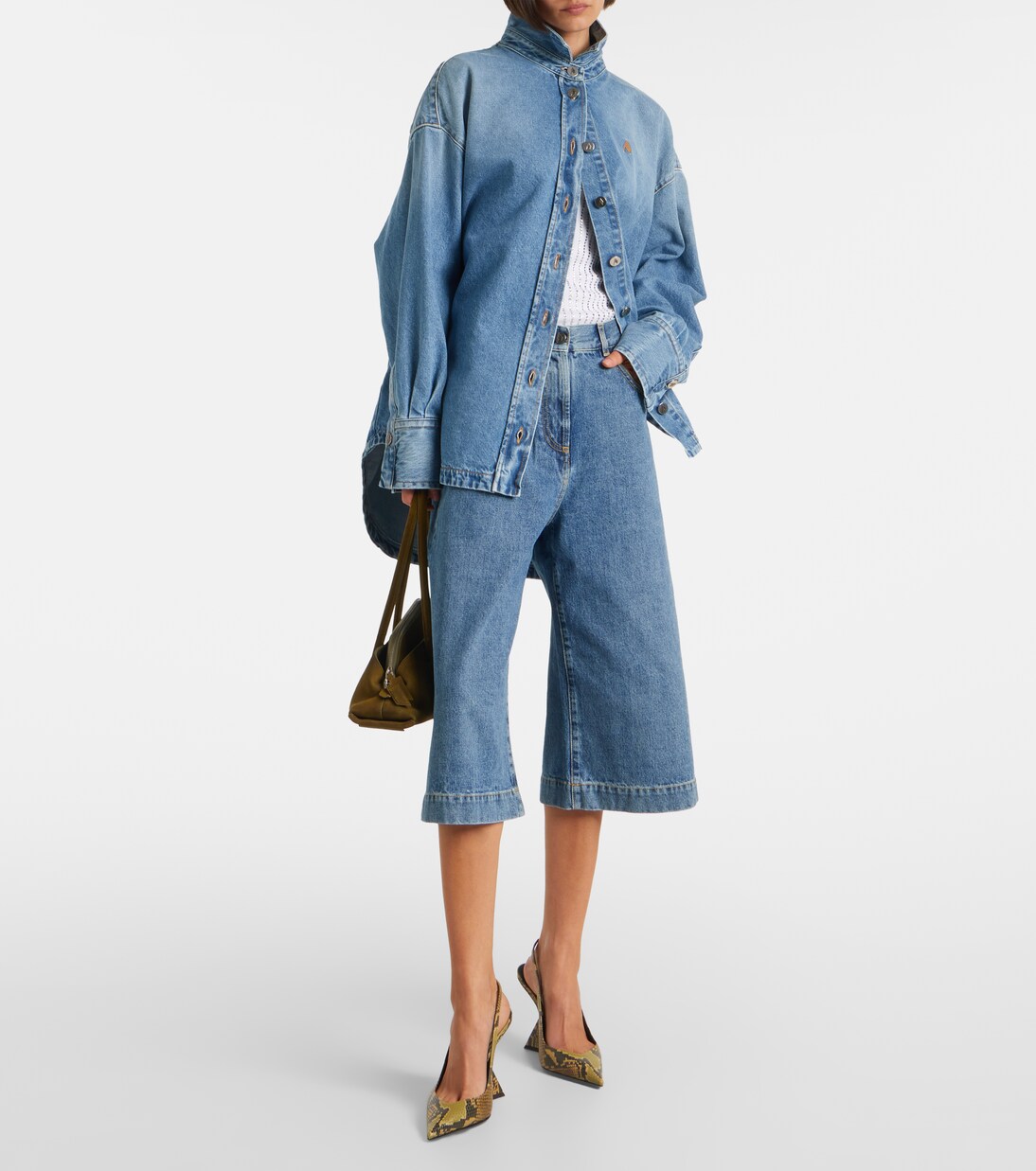 Bermuda-Shorts aus Denim | The Attico