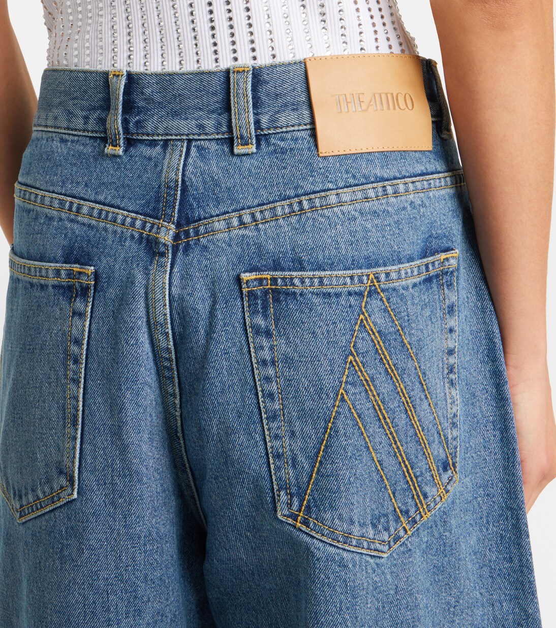 Bermuda-Shorts aus Denim | The Attico