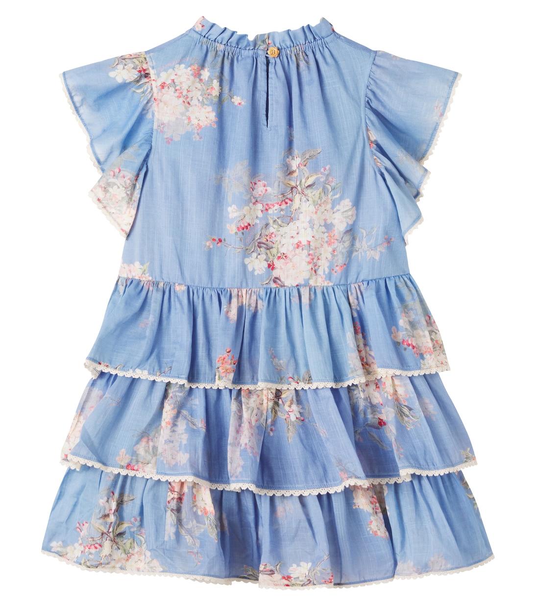 Vestido Rhiannon de algodón floral | Zimmermann Kids