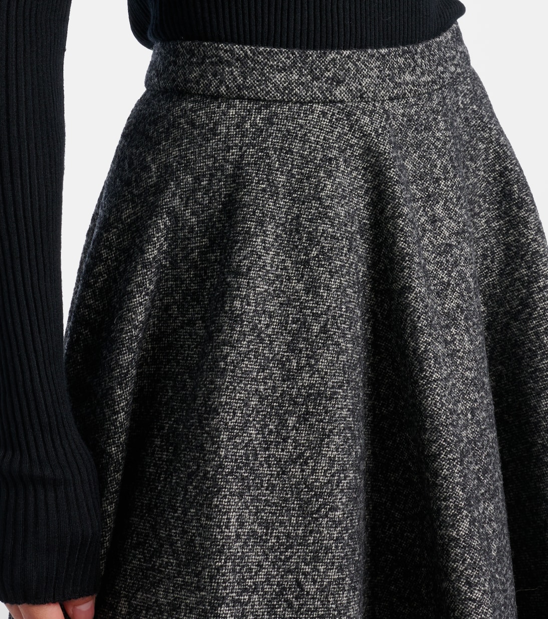 Gonna midi in misto lana | Dolce&Gabbana