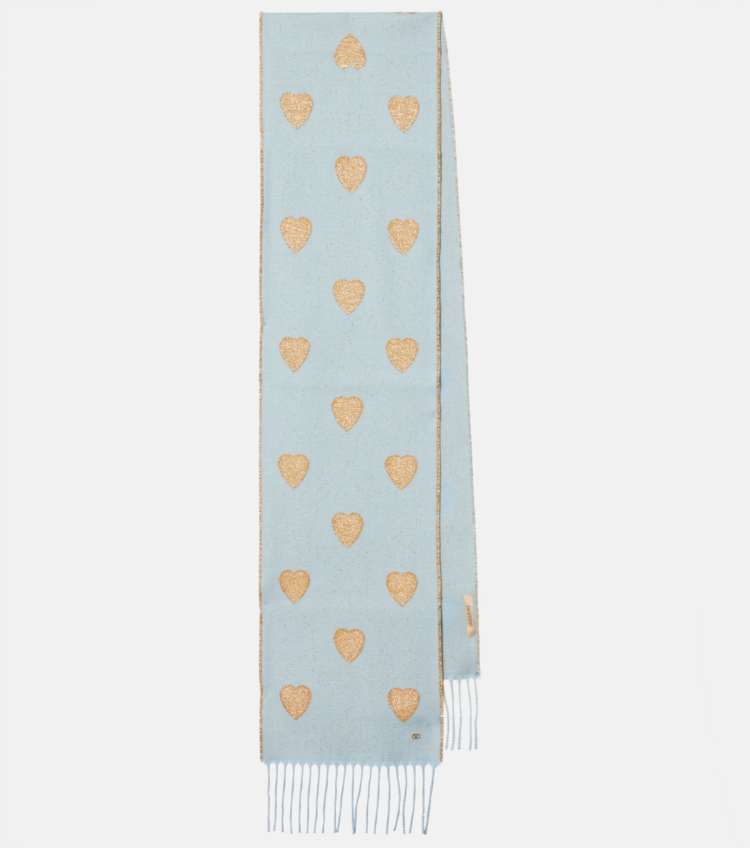 Écharpe Heart en laine mélangée | Valentino