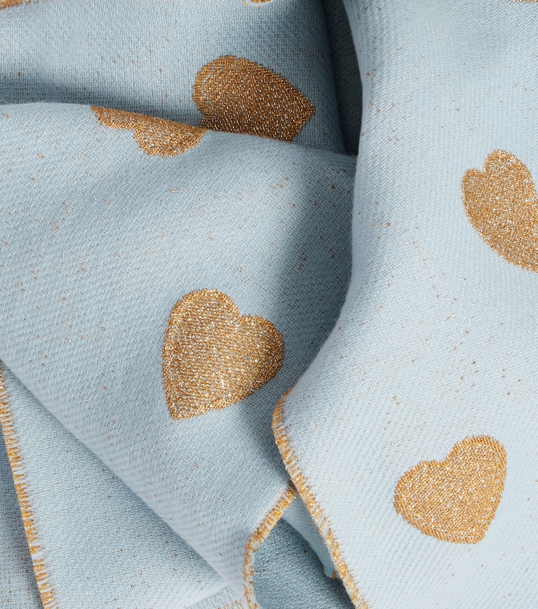 Écharpe Heart en laine mélangée | Valentino