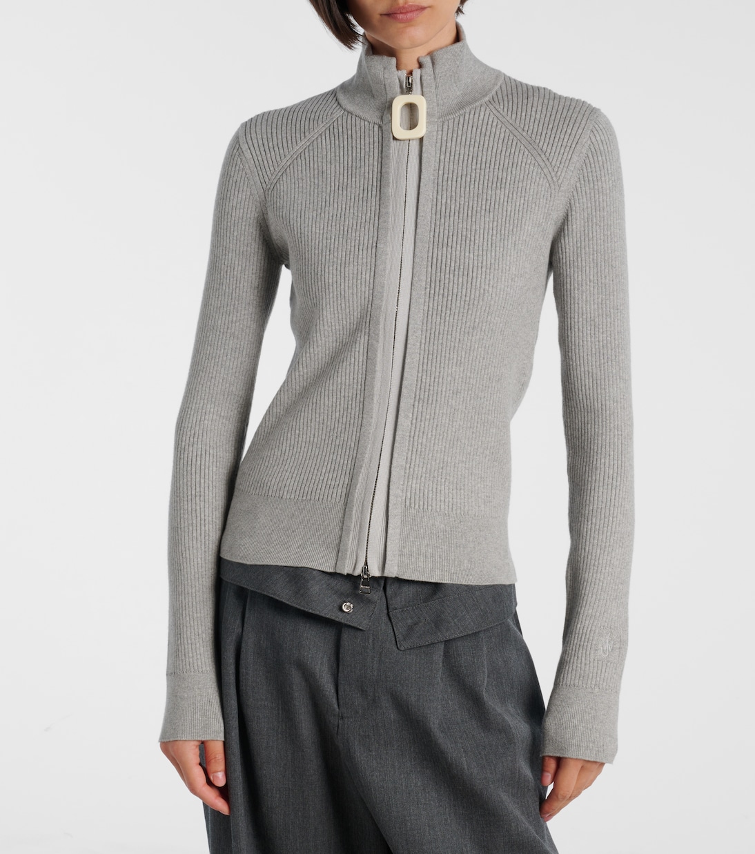 Bestickter Cardigan aus einem Baumwollgemisch | JW Anderson