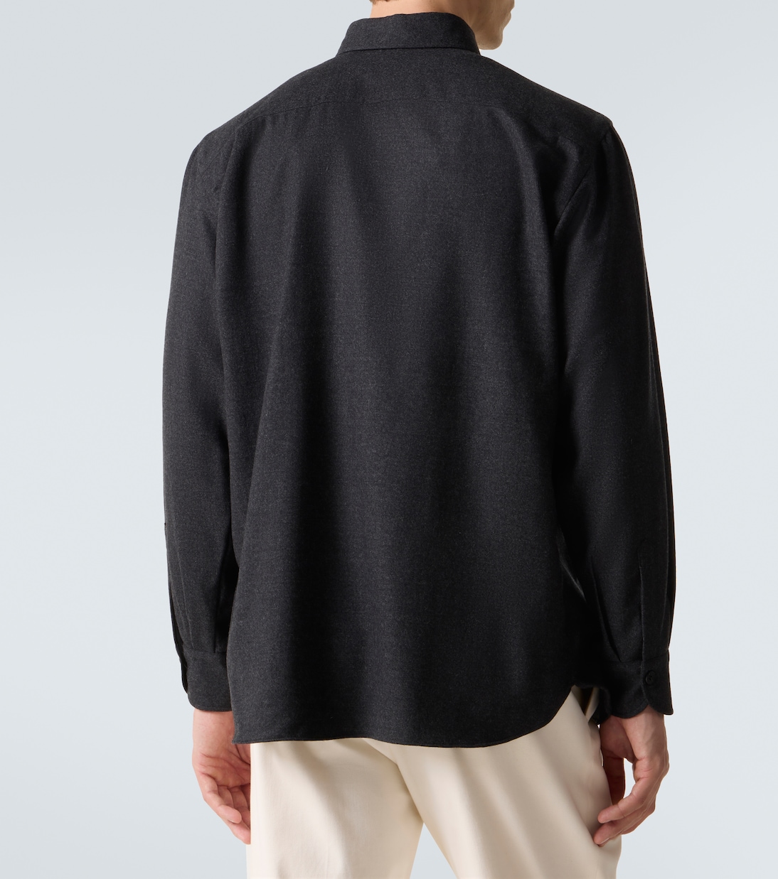 Virgin wool shirt | Rubinacci