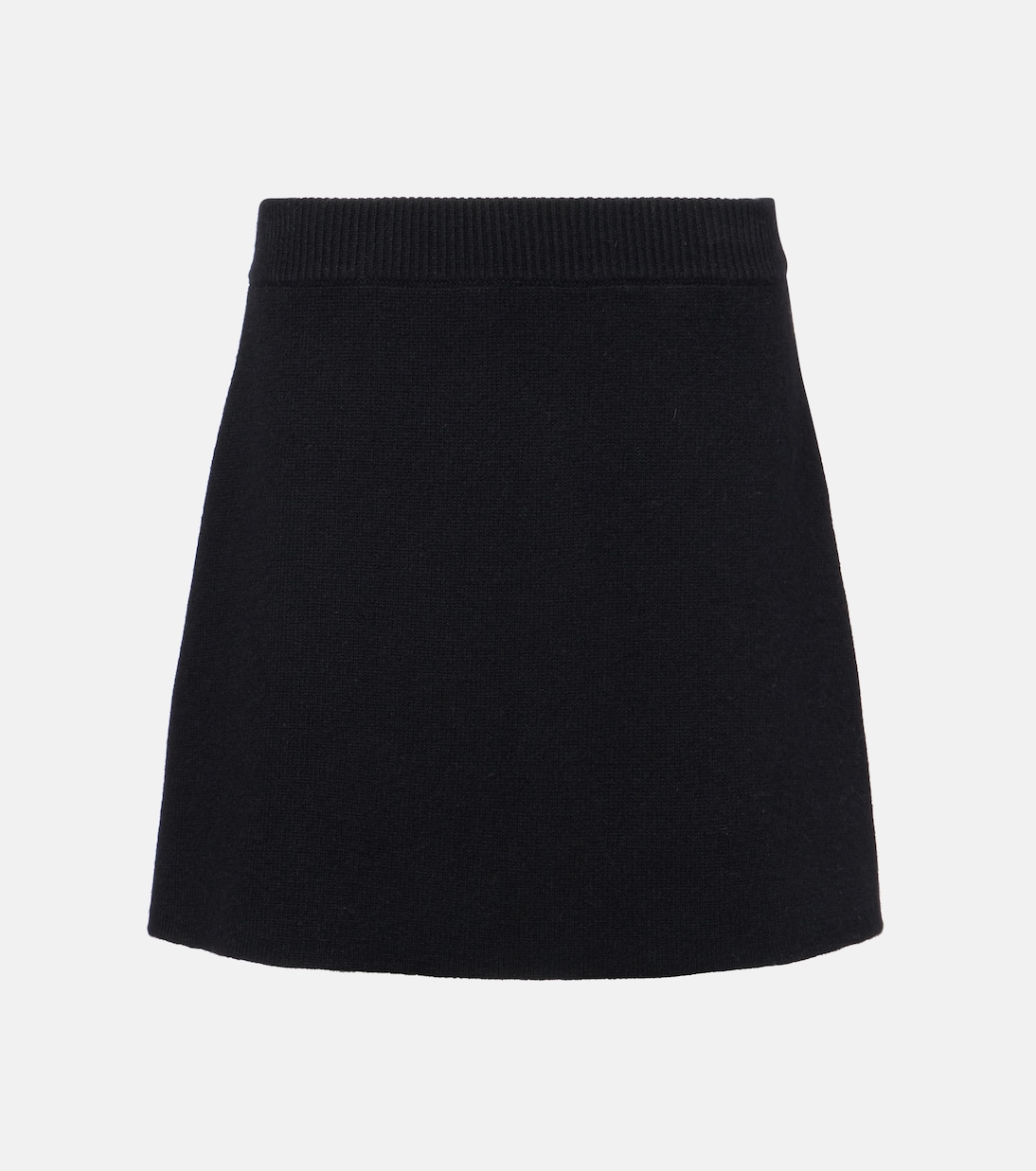 Clare high-rise cashmere miniskirt | Lisa Yang