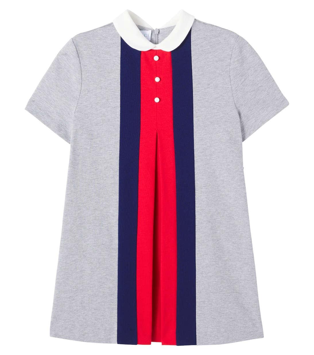 Kleid Web Stripe aus Baumwoll-Jersey | Gucci Kids