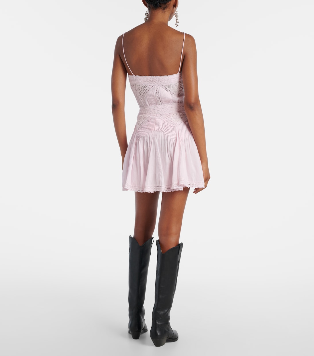 Minirock aus Baumwolle mit Spitze | Marant Etoile