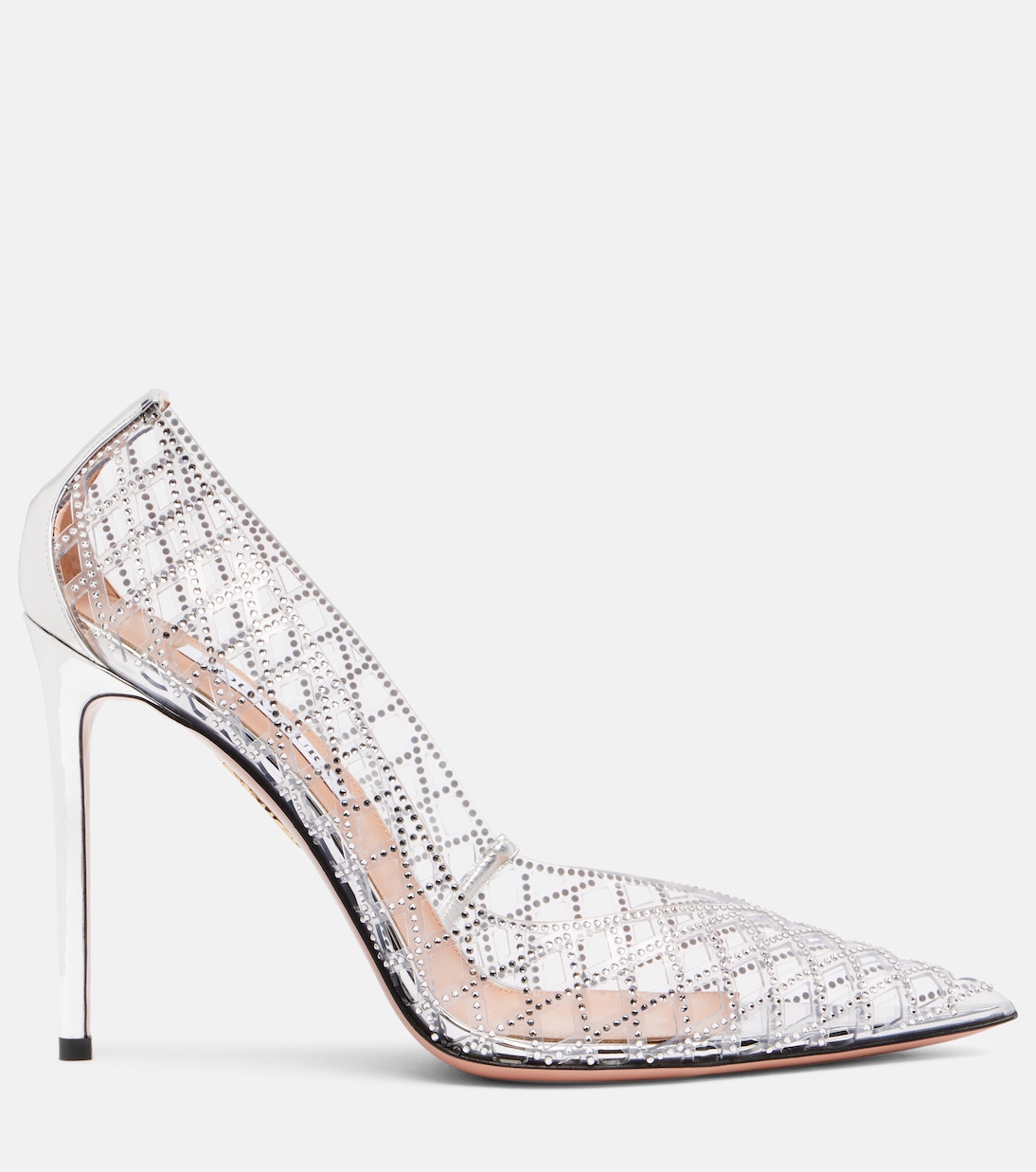 Pumps Lumiere 105 mit Kristallen | Aquazzura