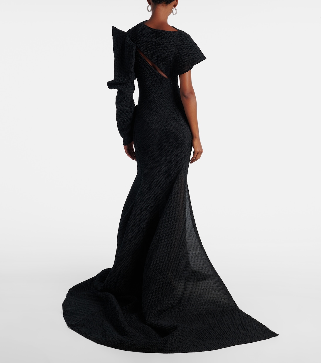 Lyra asymmetric draped gown | Maticevski