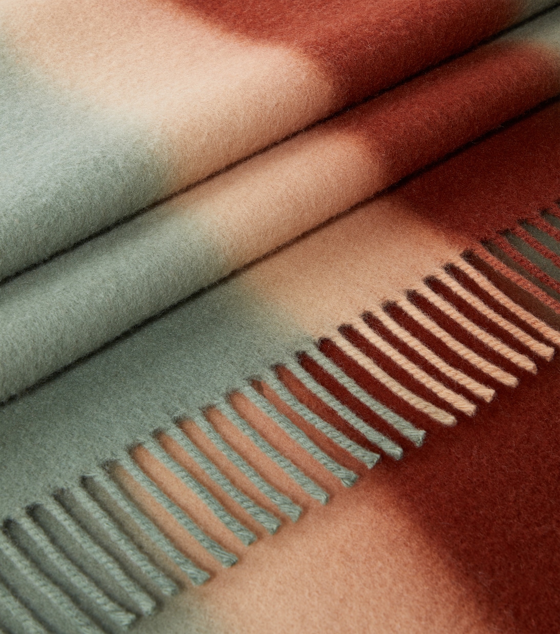 Checked cashmere throw | Loro Piana