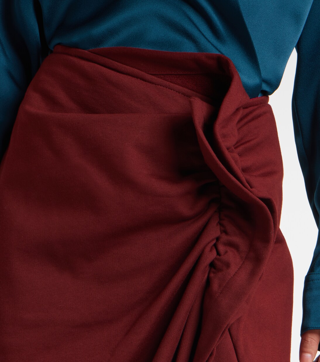 Ruffled cotton midi skirt | Dries Van Noten