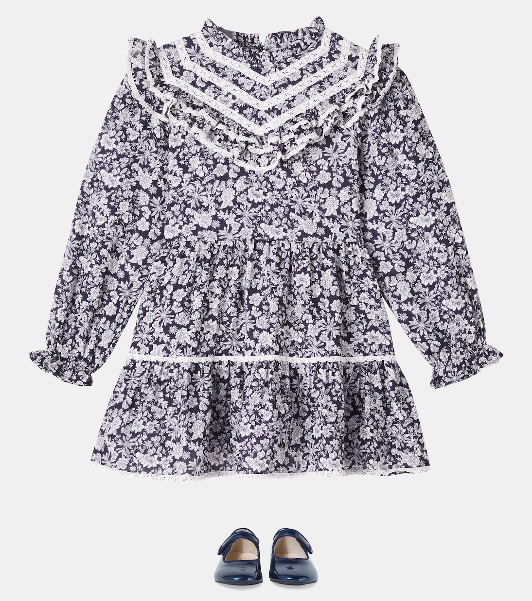 Vestido Lilth de algodón floral | The New Society