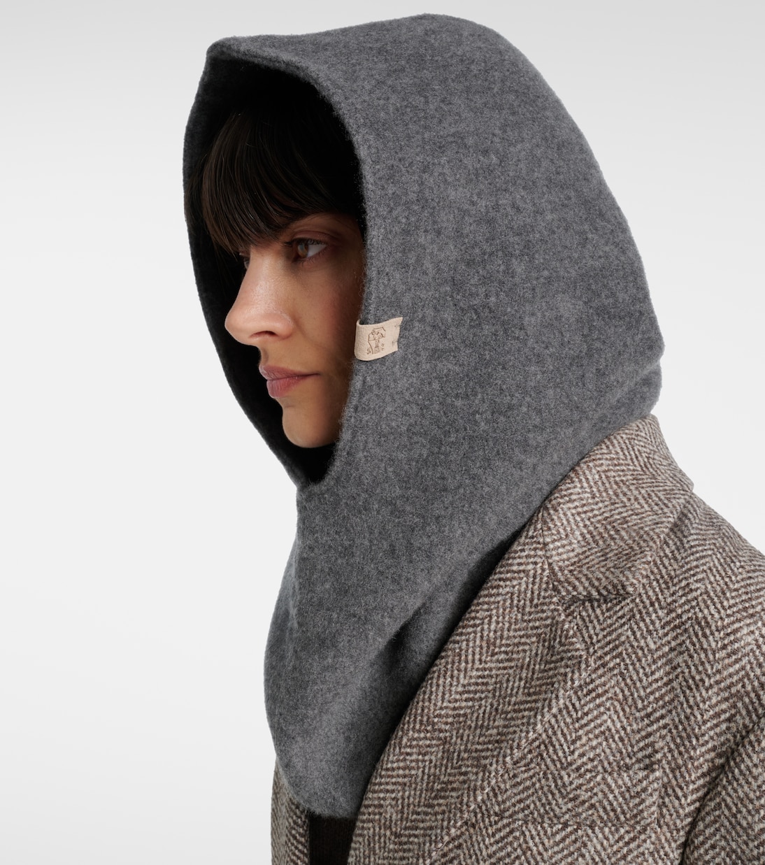 Wool and cashmere hood | Brunello Cucinelli