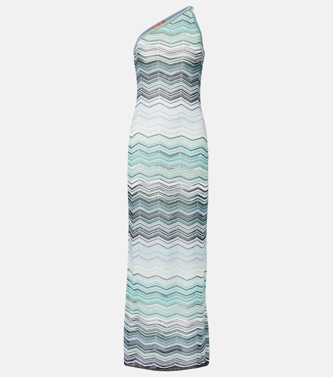 Maxikleid Zig Zag aus Lamé | Missoni