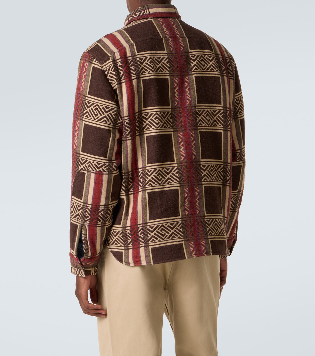 Cotton jacquard overshirt  | RRL