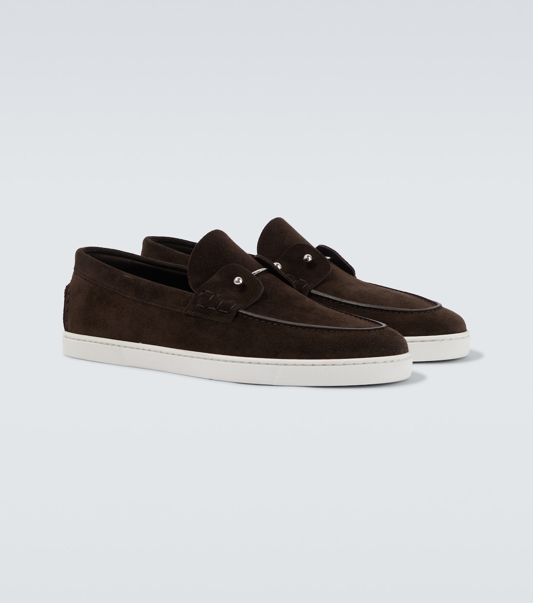 Chambeliboat suede slip-on shoes | Christian Louboutin