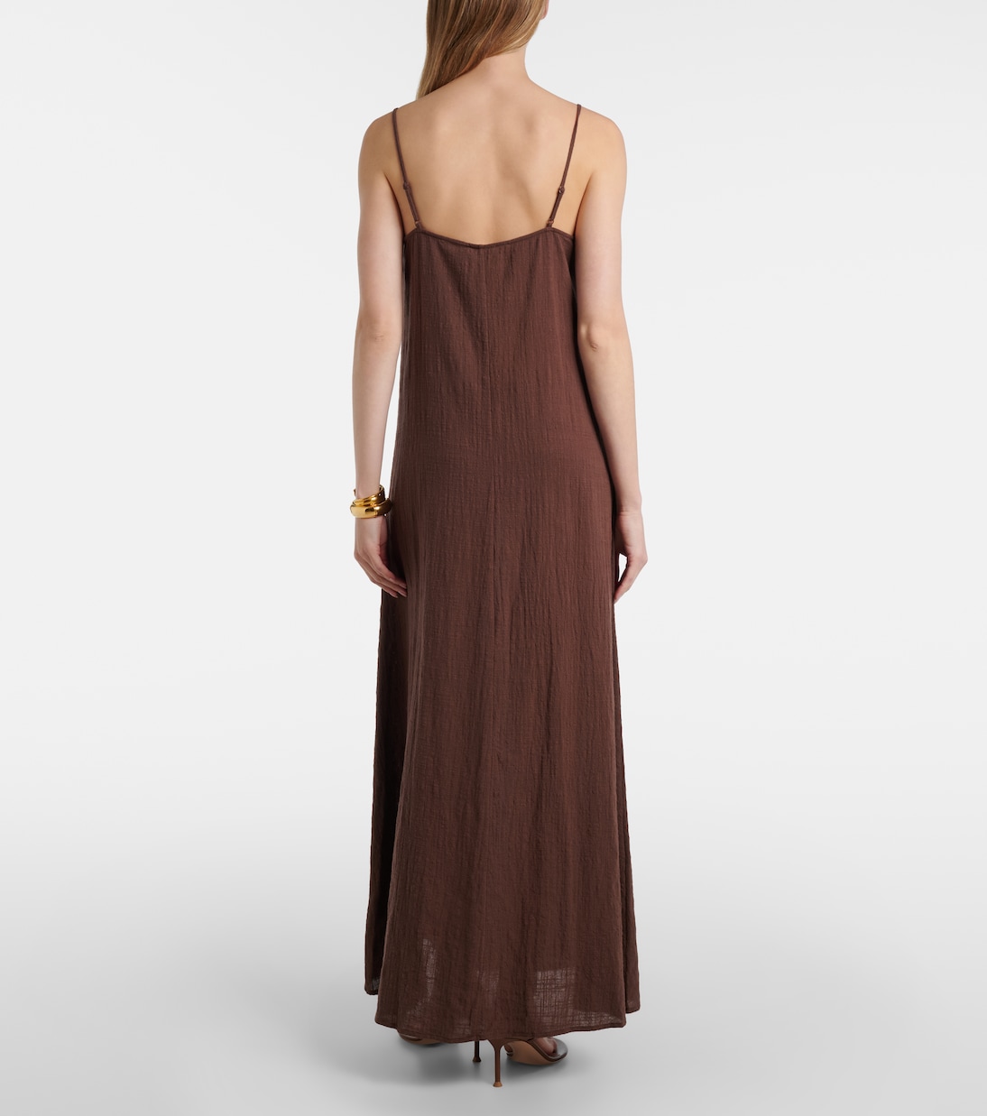 Laura cotton gauze maxi dress | Staud