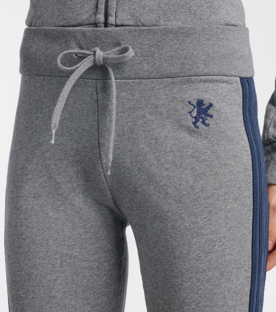 Embroidered low-rise cotton capri pants | Balenciaga