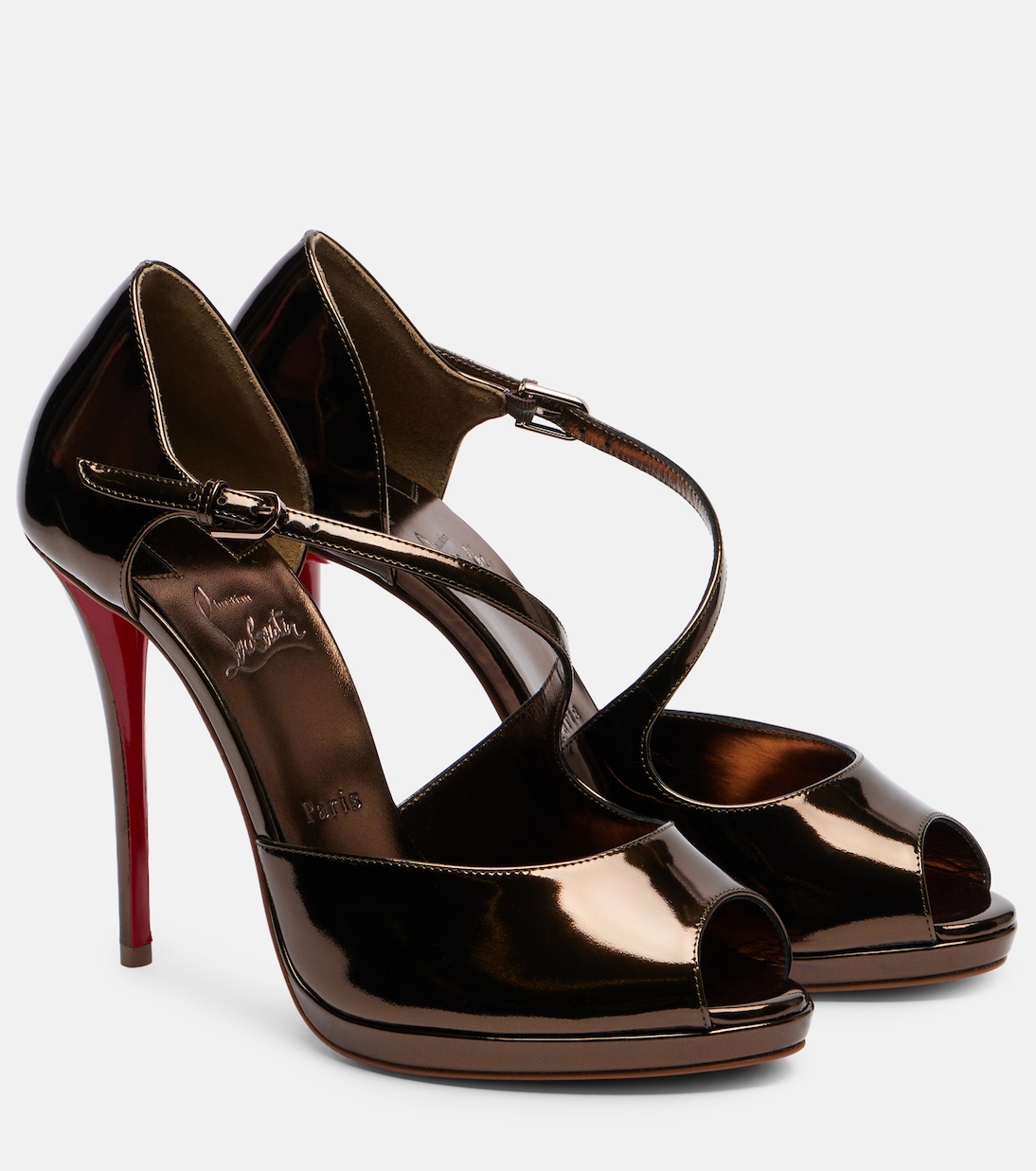 Sandali Miss Zigourata 120 in pelle | Christian Louboutin