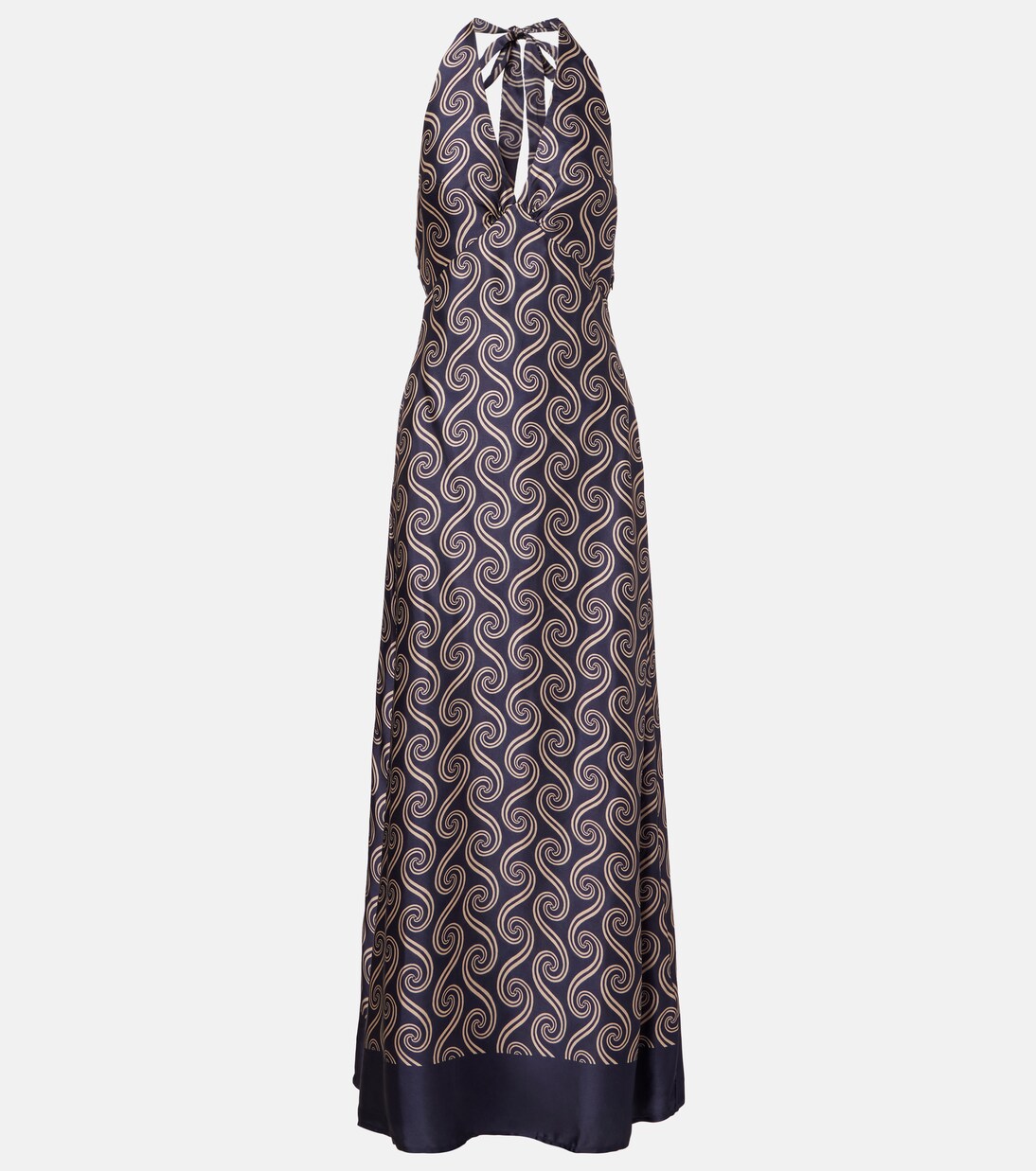 Bedrucktes Maxikleid Elidia aus Satin | Faithfull