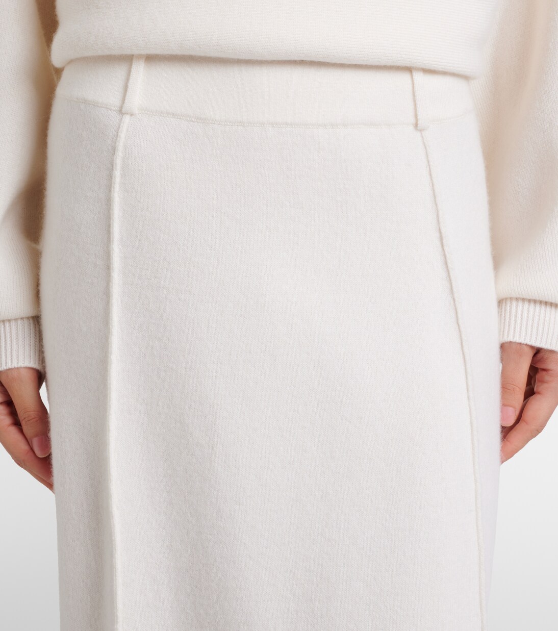 Ruthie cashmere midi skirt | Lisa Yang