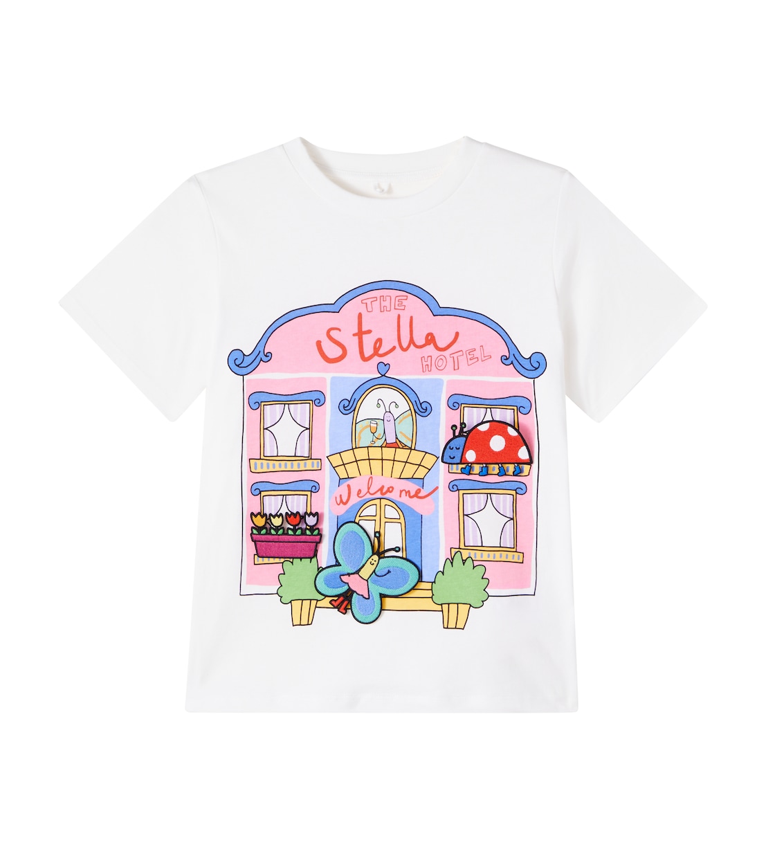 Bedrucktes T-Shirt aus Baumwoll-Jersey | Stella McCartney Kids